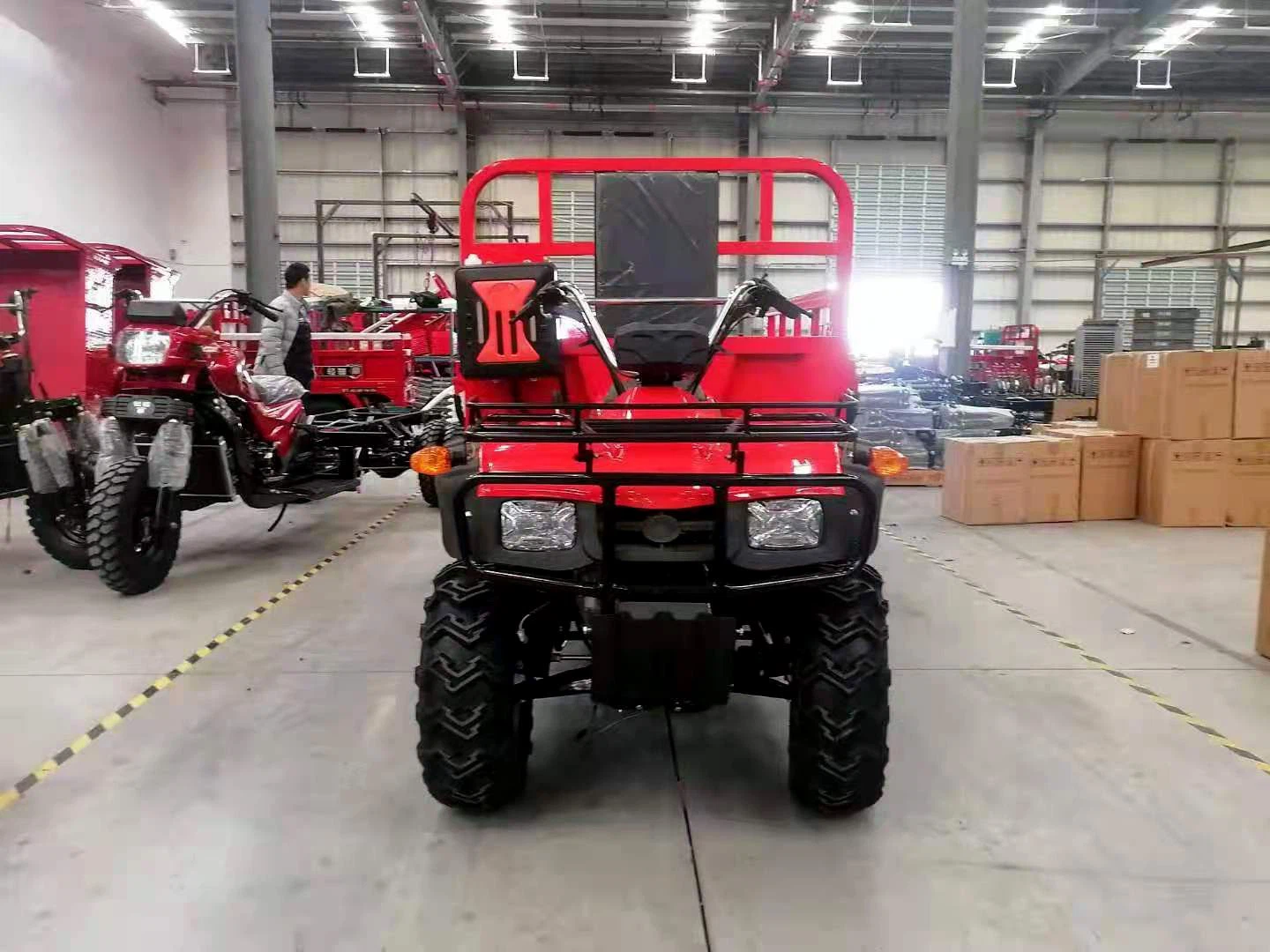 China factory Iron-clad cab 300cc loading ATV
