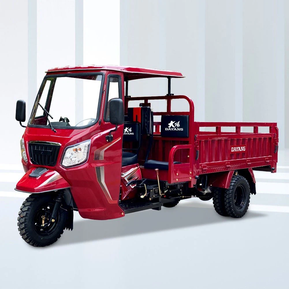 Strong 5 wheels Large Capacity dump tricycle