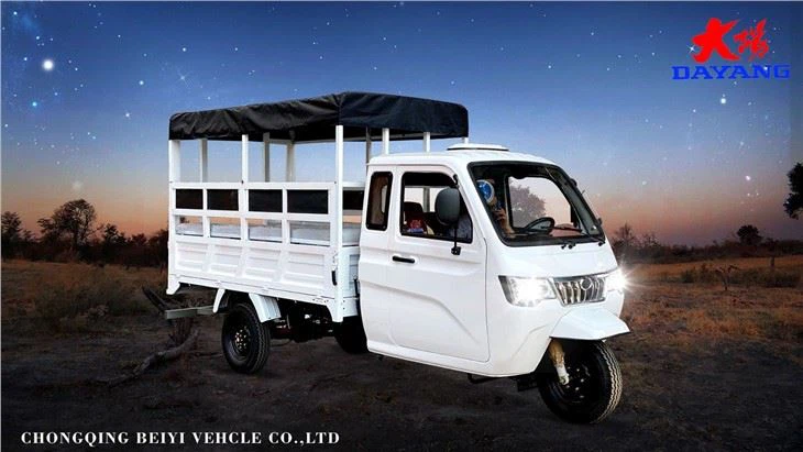 enclosed 3 wheel cargo motorcycle factory