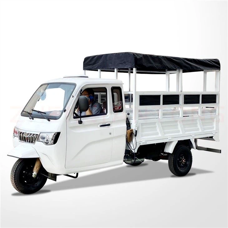 enclosed 3 wheel cargo motorcycle heavy load