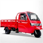 Triciclo de carga de cabina cerrada cerrada
