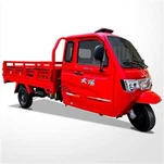 Triciclo de cabina cerrada de carga pesada