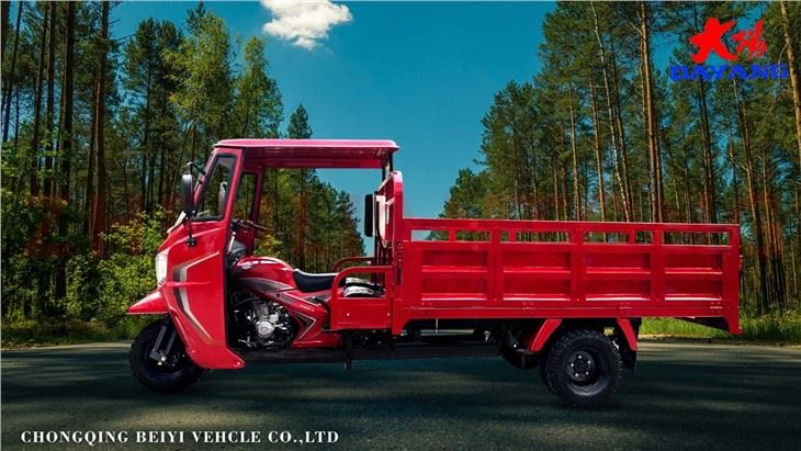 Three Wheeler 1500KG Loading  Cargo motorized Tricycle