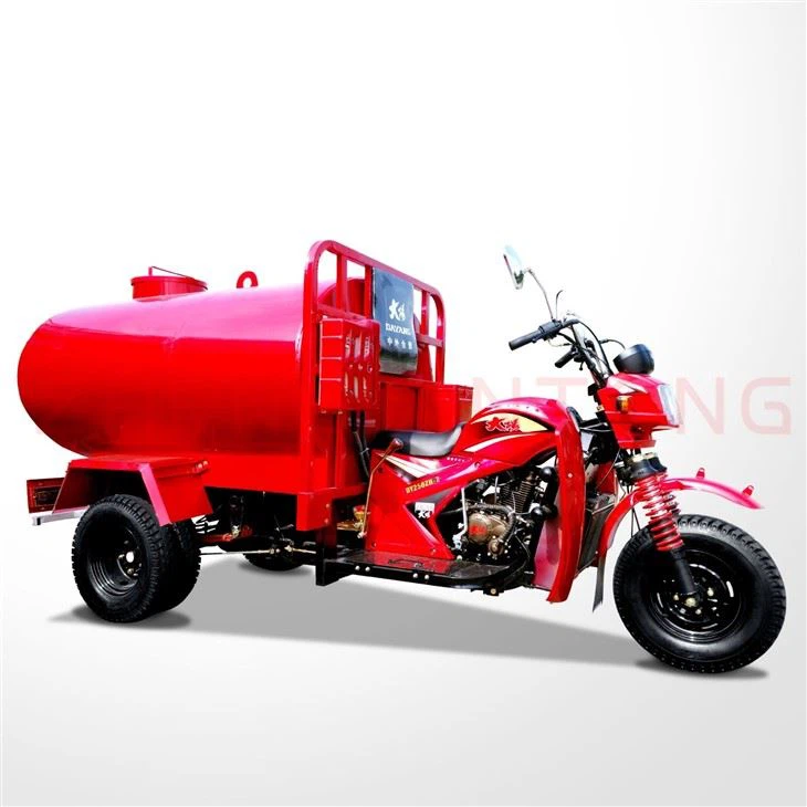 Tanker Motorisé Furgon Tricycle