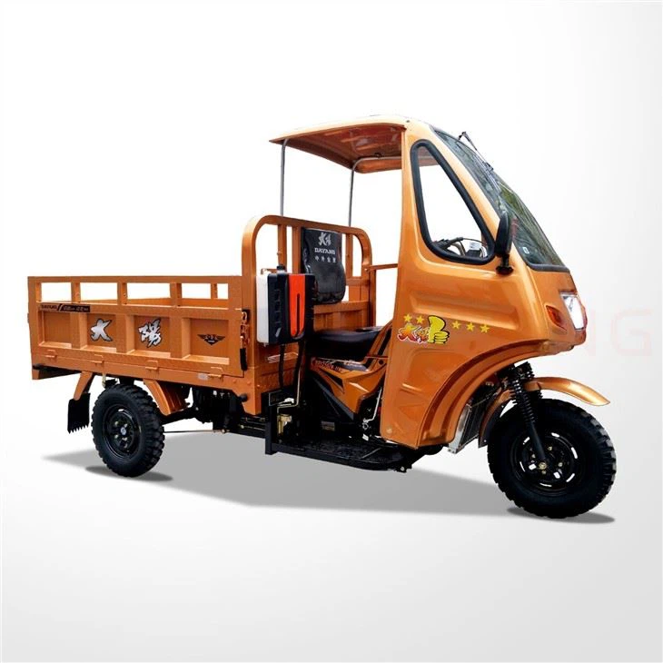Semi Cabin Three Wheeler Moto Carga