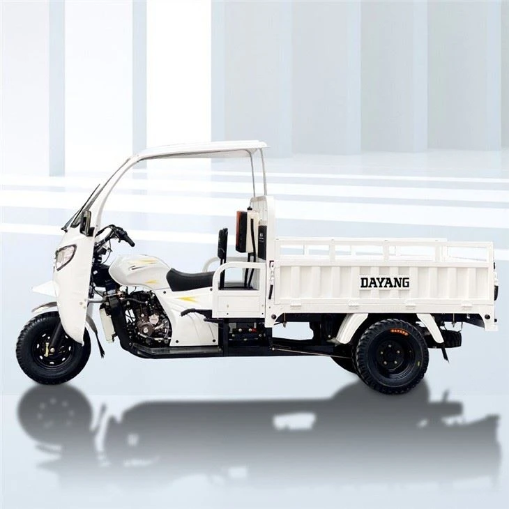 Semi Cabin Tri Motor Cargo Tricycle
