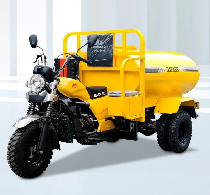 Triciclo con tanque de agua de gran venta DY-TW1 para agua y aceite