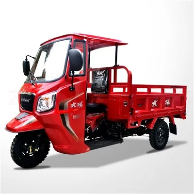 Motocicleta de tres ruedas de carga eficiente de 250 cc, resistente y sin preocupaciones